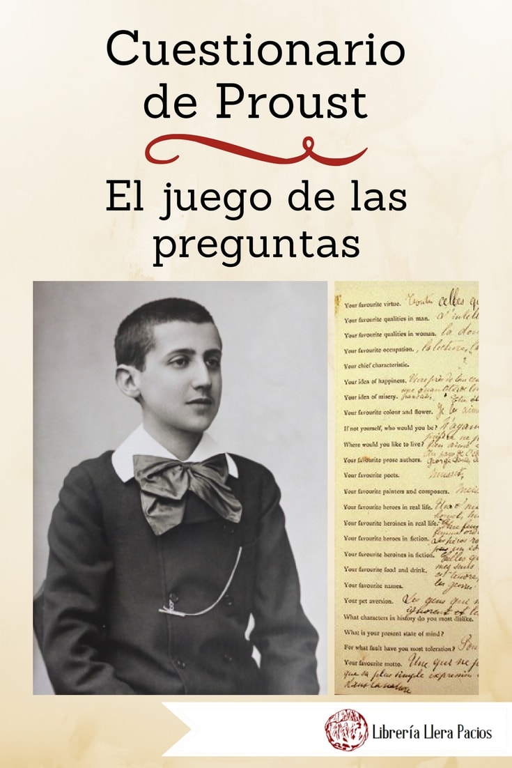 El cuestionario de Proust