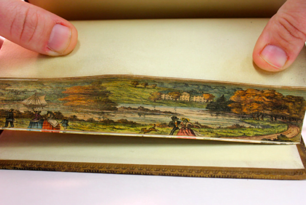 Fore-edge paintings