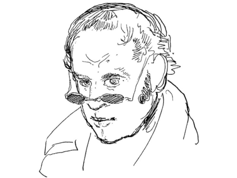 Autoretrato de Rodolphe Töpffer