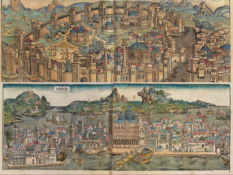 Constantinipla y Venecia Liber Chonicarum