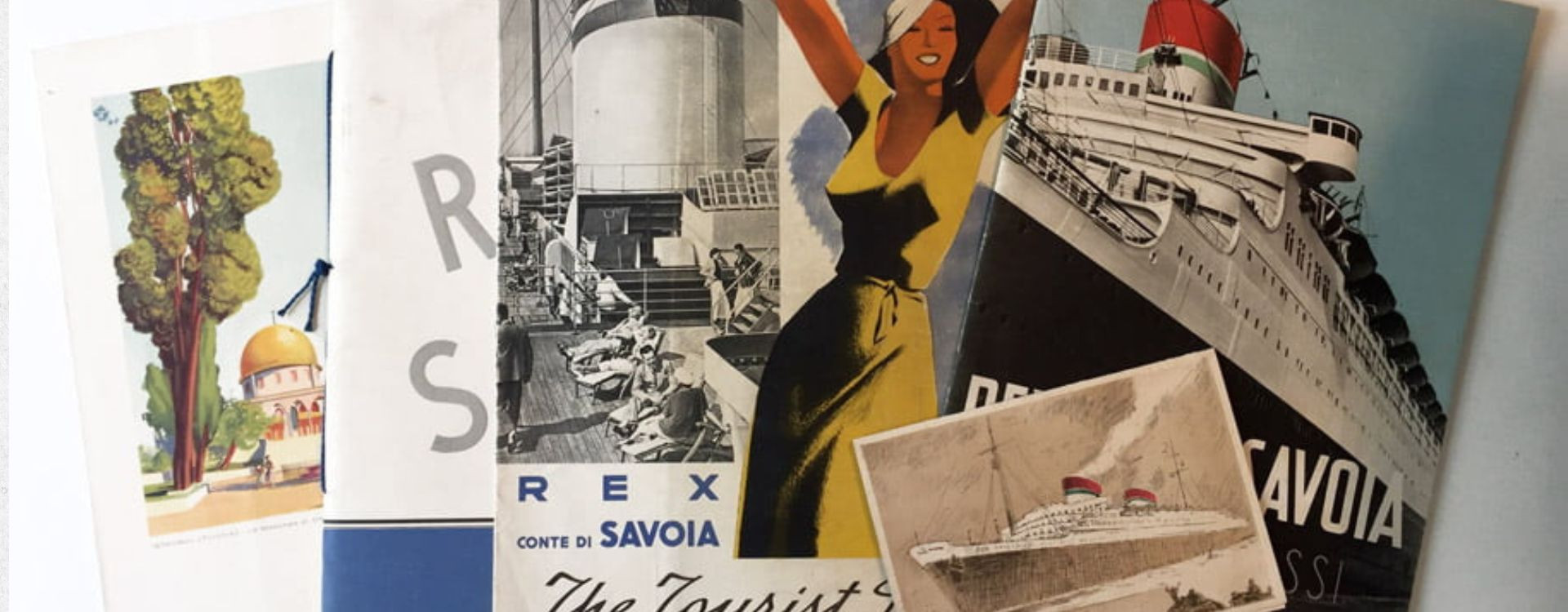 Dos transatlánticos de lujo en los años 30. ¿Viajarías en el Rex o en el Conte di Savoia?