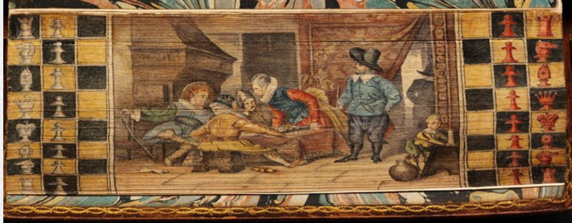 Pinturas escondidas en los libros - Fore-edge paintings